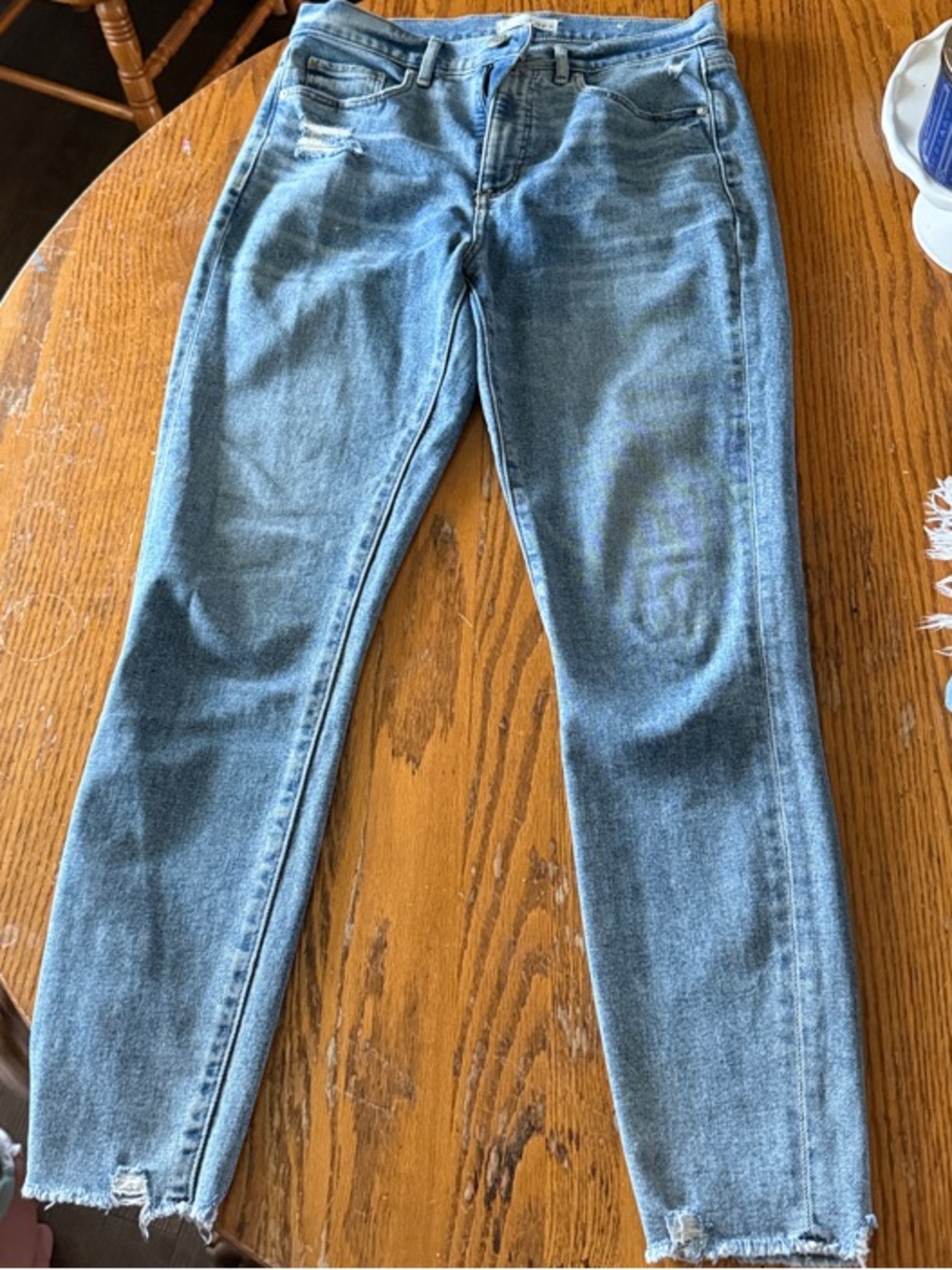 LOFT Skinny Jeans in Medium Blue Wash